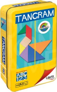 tangram, juego entretenido para viajes 